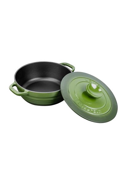 Lava Cast Round Pot Cast Iron Lid Experience Series Diameter(Ø)28cm