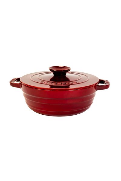 Lava Cast Round Pot Cast Iron Lid Experience Majolik Series Diameter(Ø)28cm