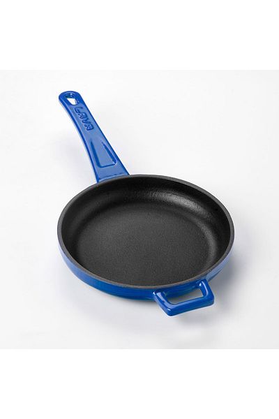 Lava 16cm Iron Solid Cast Round Frying Pan - Diameter with Handle