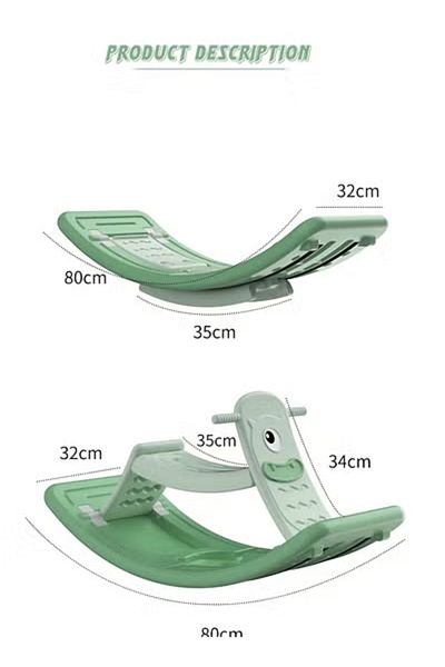 FULLJOY 2 in 1 Multifunctional Rocking Horse & Rocking Board
