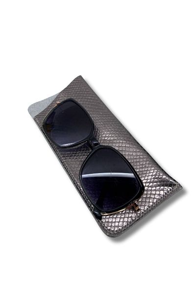Deri Dükkanı Genuine Leather Glasses Case Reading-Sunglasses Container