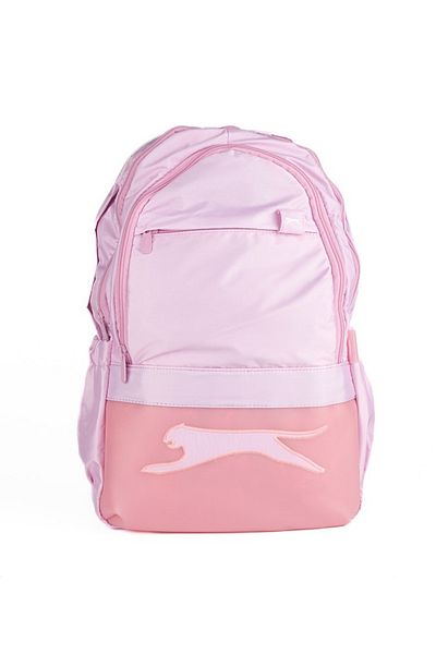 Slazenger Rucsac de școală cu fermoar cu mai multe compartimente, imprimat pentru copii