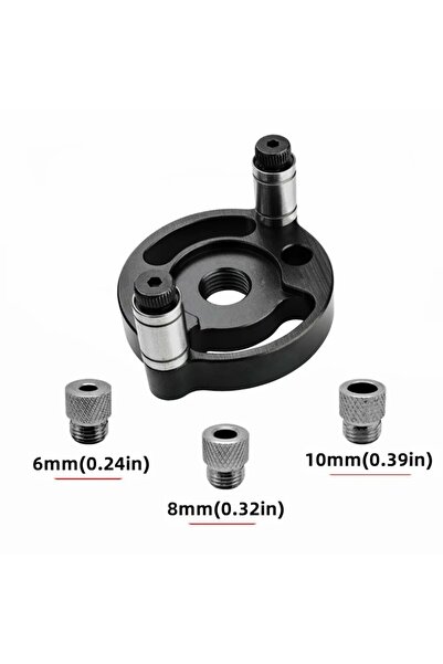 Choice1 Black Set Woodworking Pket Hole Jig 6/8/10mm Self-centering Vertical ...