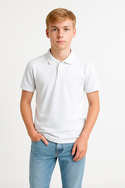 Trend Bebe Butik Men's Polo Neck T-Shirt 100% Cotton, Premium Quality, Solid ...