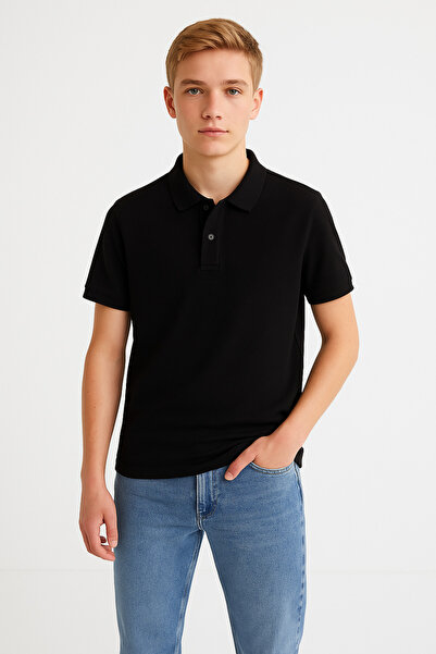 Trend Bebe Butik Men's Polo Neck T-Shirt 100% Cotton, Premium Quality, Solid ...