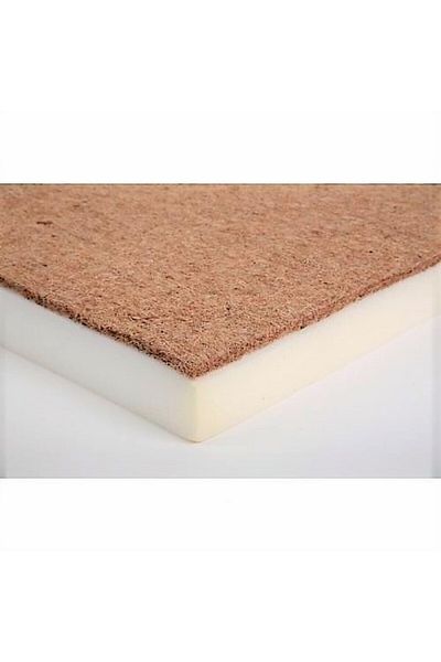 Beberoyal Komfort baby crib mattress, coconut-sponge, removable cover, orthopedic, ventilated, 84 x 50 x 7 cm,