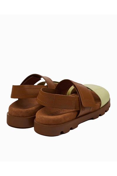 CAMPER Kadın Brutus Deri Sandalet - Mix