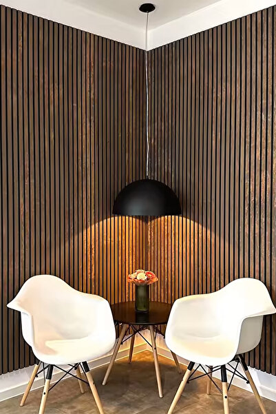 Genel Markalar Mdf Ahşap Akustik Duvar Paneli 100x280 -Barok