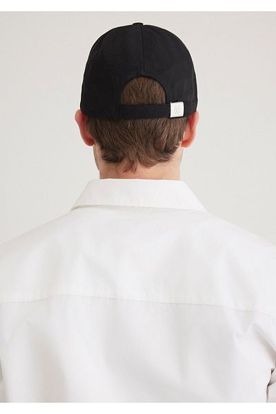 Mavi Seal Logo Embroidered Black Hat 0911881 -900
