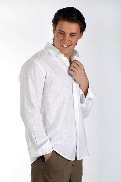 Lee Cooper Ketsa Men's Woven Shirt White