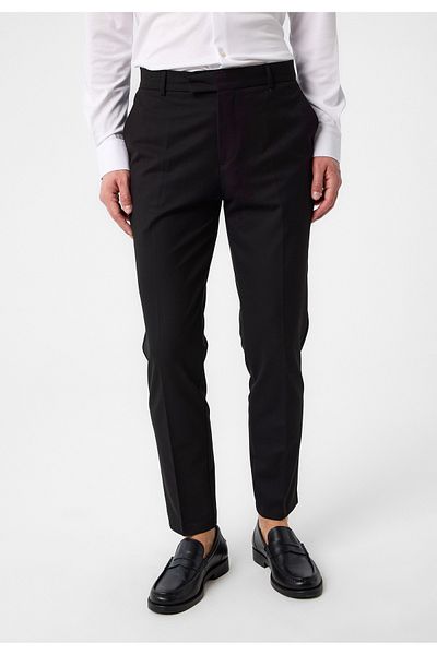 Antioch Men's Black Classic High Waist Trousers