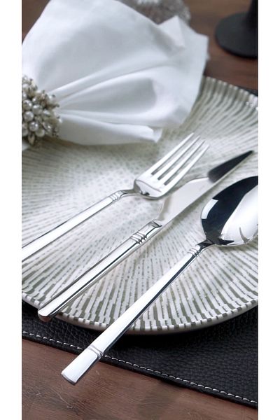on-on Boğaziçi 84 Piece Fork Spoon Knife Set 18/10