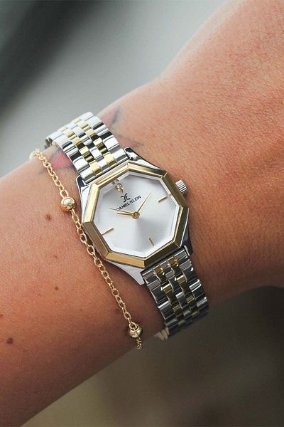 Daniel Klein Dk350975 Women's Wrist Watch with Steel Band
