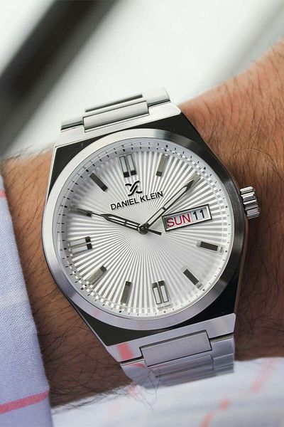 Daniel Klein Dk356311 Men's Wrist Watch with Steel Band