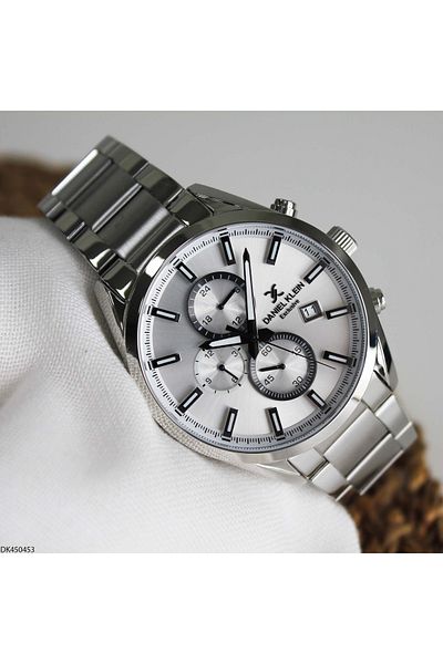 Daniel Klein Dk450453-1 Men's Wrist Watch with Steel Band