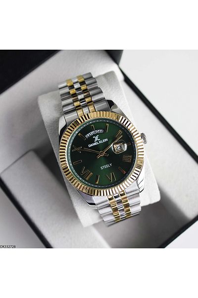 Daniel Klein Dk332728 Men's Wrist Watch with Steel Band