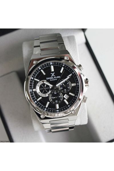 Daniel Klein Dk257649 Men's Wrist Watch with Steel Band