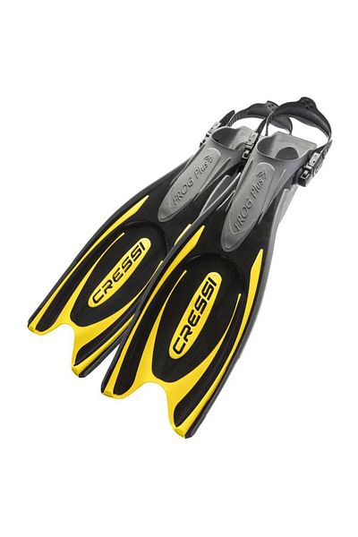 Cressi Frog Plus Diving Pallet Black-yellow No:44-47