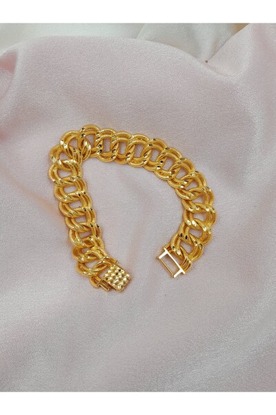 IŞILDAGOLD HALLOW SAMANYOLU BİLEKLİK (22 AYAR ALTIN KAPLAMA)