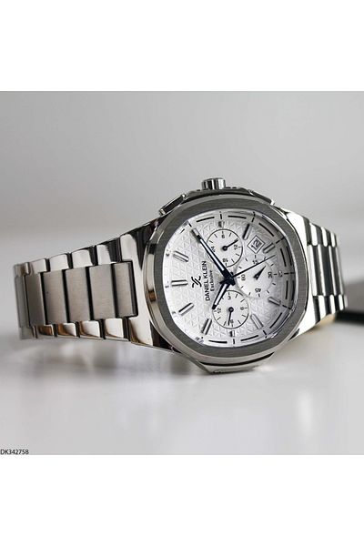 Daniel Klein Dk342758 Men's Wrist Watch with Steel Band