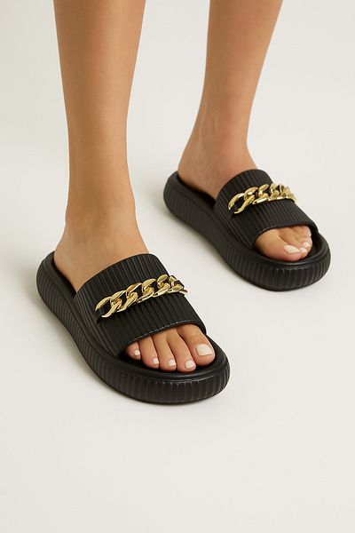 Shoebuo Γυναικείες παντόφλες με αντιολισθητική σόλα Daily Beach Sea House