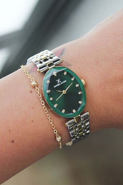 Daniel Klein Dk443776 Women's Wrist Watch with Steel Band