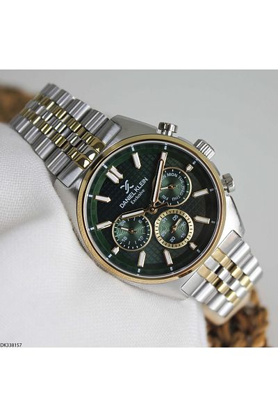 Daniel Klein Dk338157-1 Men's Wrist Watch with Steel Band