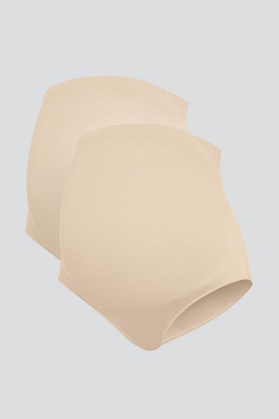 Artış Seamless Soft Textured Flexible Maternity Panties 2 Pack
