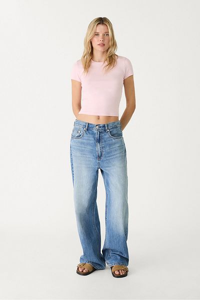 Stradivarius Slim fit basic t-shirt