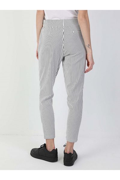 Colin's High Waist Regular Fit Women's White Sweatpants - Cl 1047824