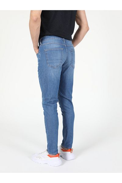 Colin's Slim Fit Low Waist Slim Leg Men's Indigo Jean Pants