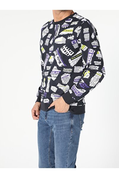 Colin's Regular Fit Erkek Lacivert Sweatshirt