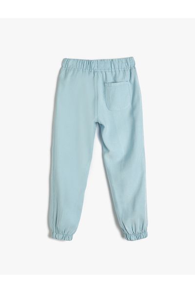 Koton Pantaloni de jogger cu buzunare cravate în talie și picioare elastice