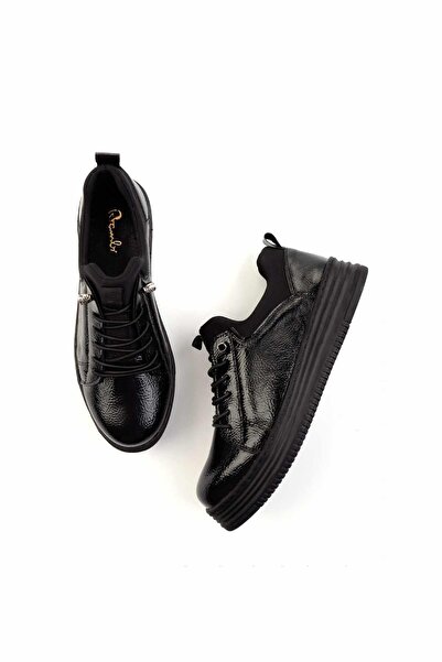 Bambi Siyah Kadın Casual Ayakkabı K01586086108