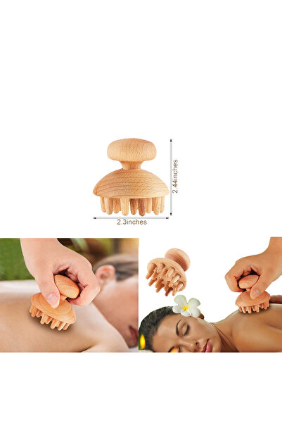 Choice 6 1 قطعة أدوات تدليك العلاج الخشبي، أدوات العلاج الخشبية لتخفيف آلام ع...