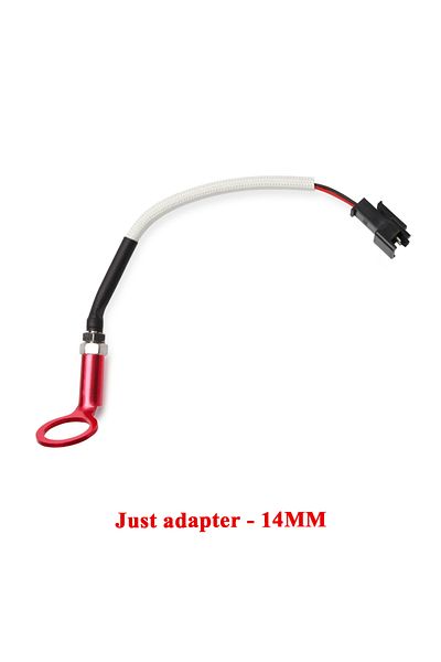 Choice Just Adpter-14mm Motorcycles Cylinder Head Temperature Voltmeter Time Rpm Tachometer Mini 4 In 1 Led