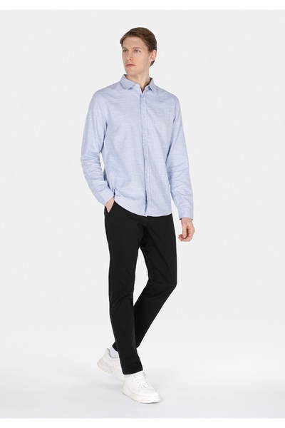 Colin's Slim Fit Orta Bel Düz Paça Erkek Siyah Pantolon
