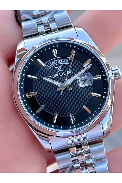 Daniel Klein Calendar Steel Band 30 Mt Water Resistant Men's Wrist Watch