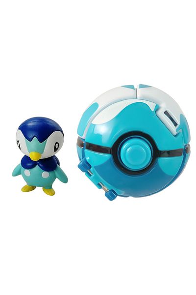 Takara Tomy 4 Pokemon Figure Ball Elf Pet Anime Action Doll Pikachu Charizard Mewtwo Bulbasaur Squirtle Mew Pok.