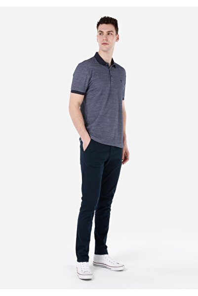 Colin's Slim Fit Orta Bel Düz Paça Erkek Lacivert Pantolon