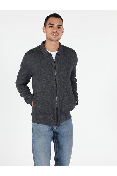 Colin's Men's Blue Slim Fit Jacket - Cl 1049826