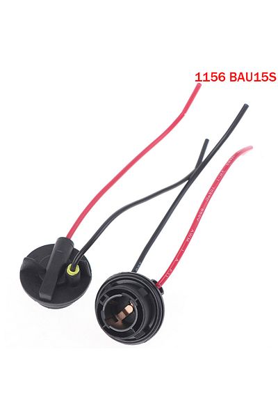 Choice 1156 Bau15s 2 قطعة 1156 1157 مقبس لمبة Bay15d حامل مصباح P21/5 واط 12 فولت محول موصل قاعدة للفرامل
