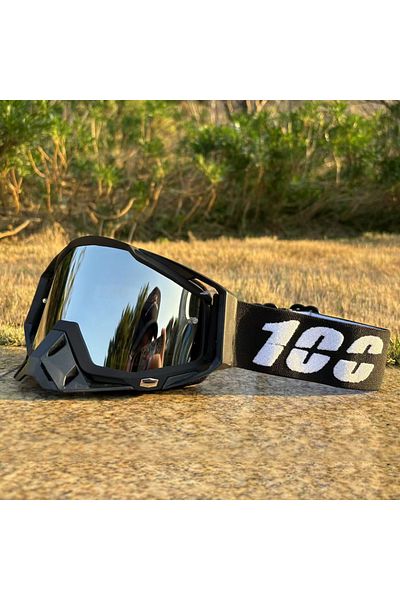 Choice نظارات واقية فقط Hot 100 نظارات دراجات نارية نظارات واقية نظارات موتوكروس خوذة MX Moto Dirt Bike ATV Ski O