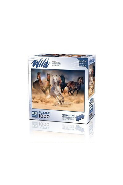 Ks Games Wild Horses 1000 Piece Puzzle