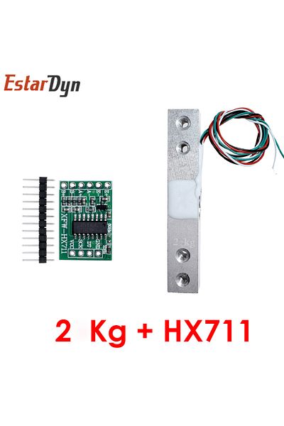Choice 2kg With Hx711 Load Cell 1kg 2kg 5kg 10kg 20kg Hx711 Ad Module Weight Sensor Electronic Scale Alumin