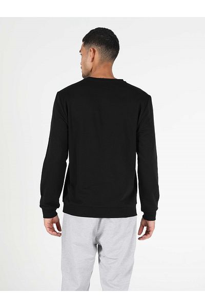 Colin's Мъжки черен суичър Regular Fit