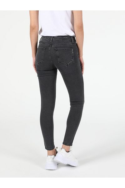 Colin's Super Slim Fit Mid Waist Narrow Leg Women's Denim Jean Trousers