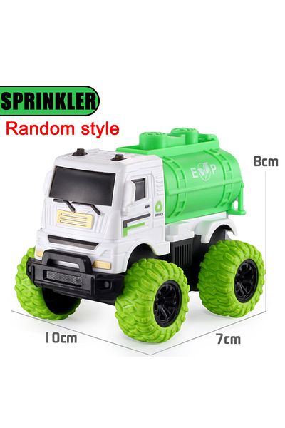 Choice Sprinkler Pull Back Toy Car Inertial Rotation Car Four-wheel Drive Off-road Vehicle Suv Racing Powe