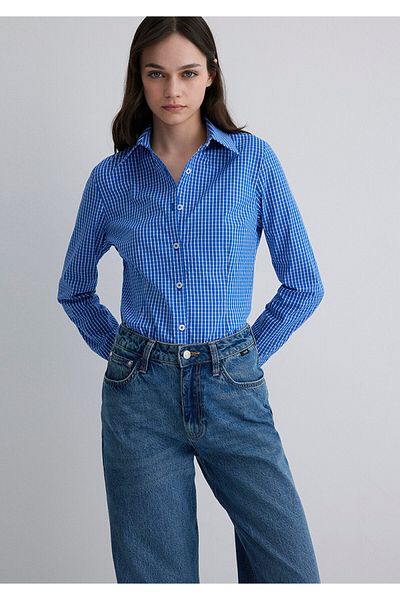 Mavi Cămașă Gingham Slim Fit / Slim Fit 1211225-83150