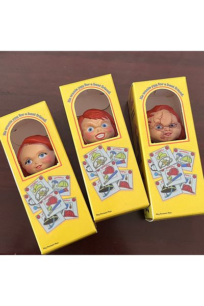 Choice 3pcs With Box Anime Chucky Figure Neca Good Guys Action Figure He Wants You Be A Best Friend Chucky